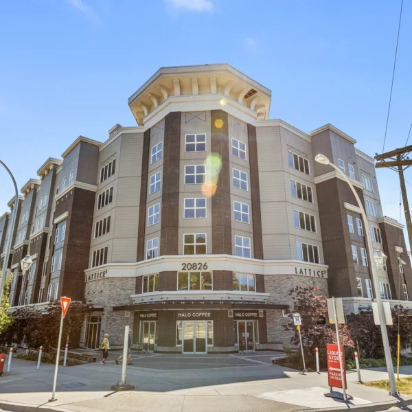 Two Bed Condo in Willoughby Heights with AC, Parking and Storage