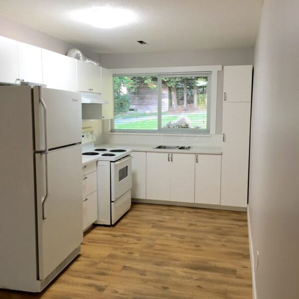 Ground Level Two Bedroom Suite in Cloverdale with Parking