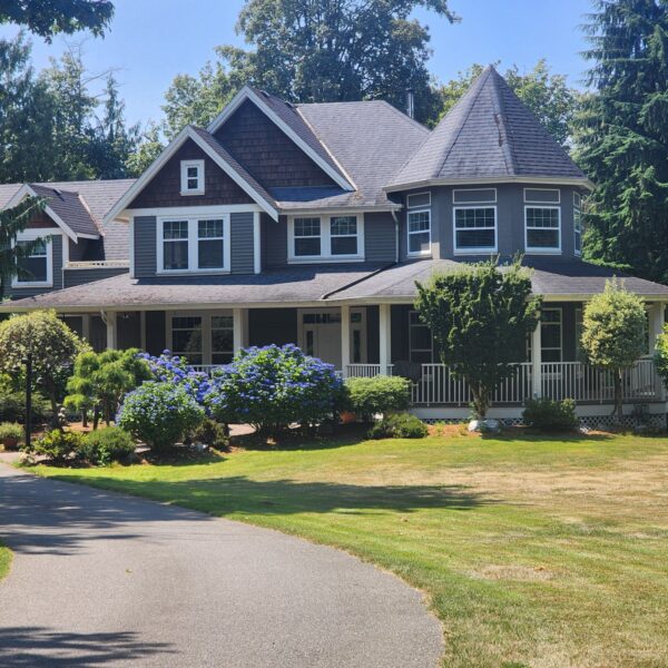 Luxury five bedroom and den house situated on 18 acres in Langley